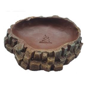 BEBEDERO P/REPTIL ROCA OVAL