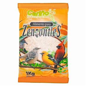 ALIMENTO P/ZENZONTLE 1/2KG.
