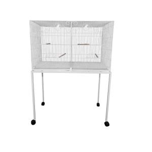 JAULA P/AVE VOLADORA DOBLE(100X62X52CM)