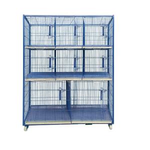 BATERIA DE 8 JAULAS P/HOSP.140X170X60CMS