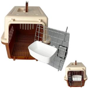 TRANS.P.METAL 48X31X31CM CAFE