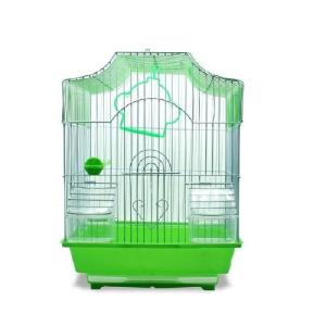 JAULA AVES COLONIAL 30X23X39CM AMARILLO