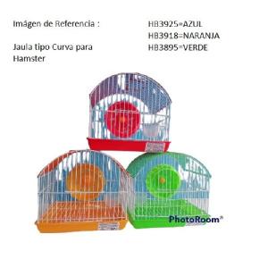 JAULA HAMSTERS CURVA AZUL