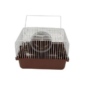 JAULA HAMSTER EQ. C/ASA CAFE 24X27CM