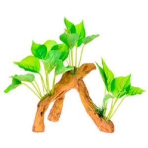 RAIZ C/PLANTAS #4 17X9X15CM