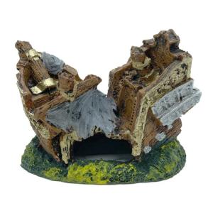 BARCO PARTIDO 13X10X8 CM.