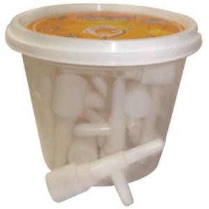 VALVULA PLASTICO 1 SAL. C/REG. 20PZS.