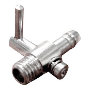 VALVULA CROMADA SENC. C/REG.