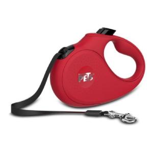 CORREA RETRACTIL 5 MTS XGDE ROJA