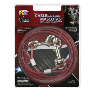 CABLE P/SUJETAR MASCOTAS 5 M