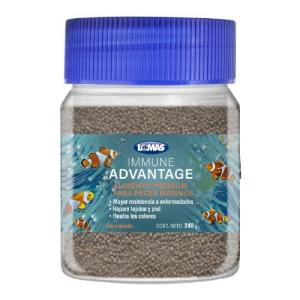 ALIMTO P/PECES MARINOS CON AJO 240GRS