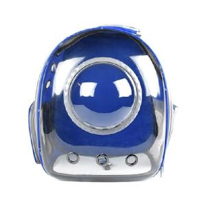 MOCHILA BURBUJA P/MASCOTAS AZUL