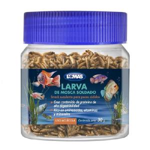 LOMAS LARVA DE MOSCA SOLDADO 30GRS