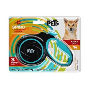 CORREA RETRACTIL SPIRO CHICA NEGRA