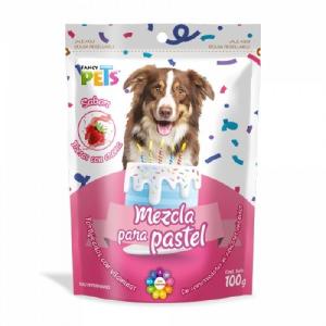 MEZCLA P/PASTEL SABOR FRESAS CON CREMA 100GRS