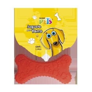 JUG DE CAUCHO HUESO C/HUELLAS F.P.