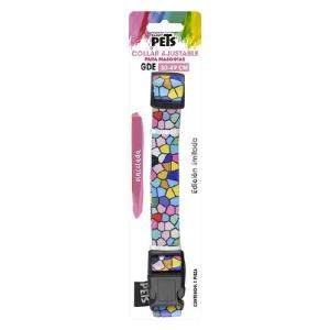 COLLAR GDE GEO GLASS P/PERRO GALERIA