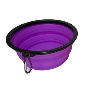 PLATO PLEGABLE CH P/VIAJE MORADO