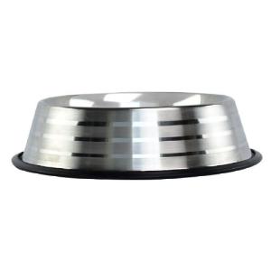 PLATO DE ACERO ESTRIADO 8 OZ.