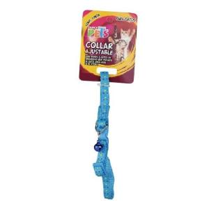 COLLAR DE NYLON C/CASCABEL P/GATO