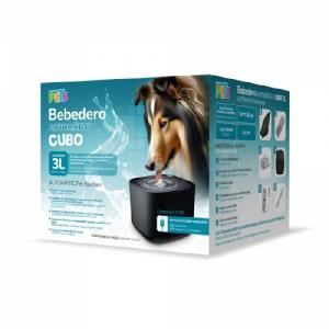 BEBEDERO FUENTE DE AGUA NEGRO 3L