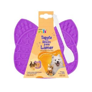 TAPETE P/LAMER CON ESPATULA MODELO GATO