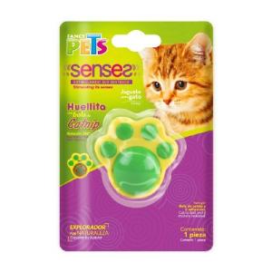 JUGUETE HUELLA C/BOLA DE CATNIP P/ GATO PLAY