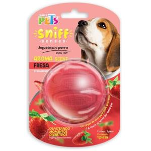 JUGUETE PELOTA C/AROMA FRESA SNIFF