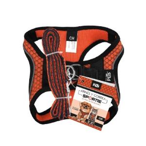 SET ARNES Y CORREA SPORTIE CH NARANJA