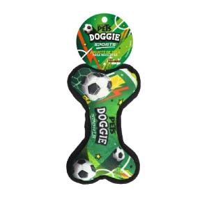 JUGUETE HUESO DE TELA SOCCER