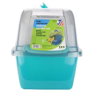 ARENERO P/GATO CUBIERTO TRANSLUCIDO GDE.