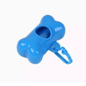 DISP DE POOP BAGS EN FORMA TIPO HUESO AZUL