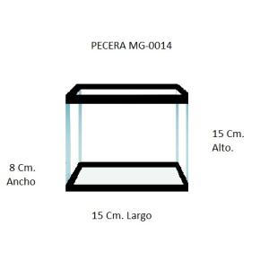 PECERA DE CINTA ALTA 15X8X15CMS