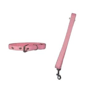JUEGO CORREA Y COLLAR NYLON 2CM. CHICO