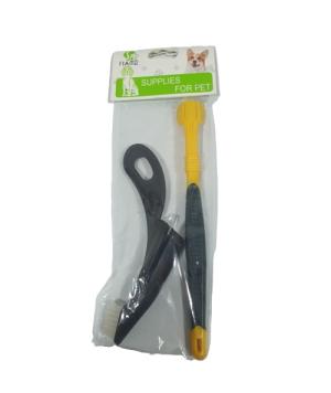 CEPILLO DE DIENTES CON DEDAL P/MASCOTAS