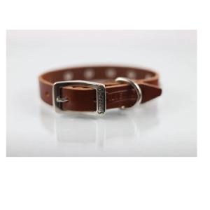 COLLAR PIEL C/ESTOPEROLES 2CM T16 PIEL