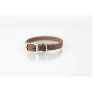 COLLAR PIEL LISO 1CM T8 PIEL