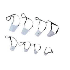 JGO DE BOZAL DE PLASTICO PARA PERRO 8PZS.