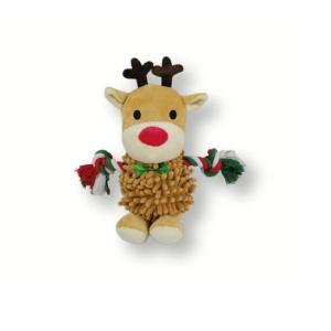 FLUFFY CHUMS PELUCHE ALCE NAVIDAD CON HILO