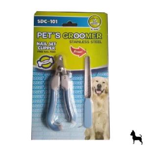 SET CORTAUÑAS IMP. DOGGY ACERO INOX.CH