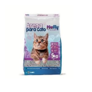 ARENA PARA GATOS PAWFFY LAVANDA 5 KG