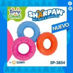 TINNY CHUMS DONA C/HUELLAS 7CM