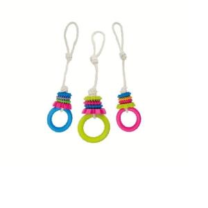 TINNY CHUMS JUGUETE CAUCHO C/HILOS 33CM