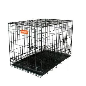 JAULA MET. DOGGY DOG-4000 92X57X62cm PUERTA HORIZONTAL