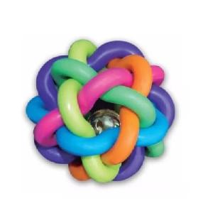 PELOTA TRENZADA C/CASC. MED. DOGGY