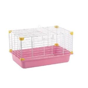 JAULA SUNNY PARA CONEJO (CHICA) ROSA