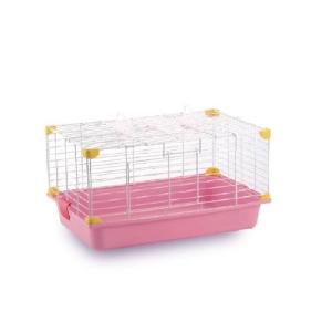JAULA SUNNY PARA CONEJO (GRANDE) ROSA