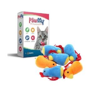 JUGUETE PARA GATOS PAWFFY SET/24 PZAS.