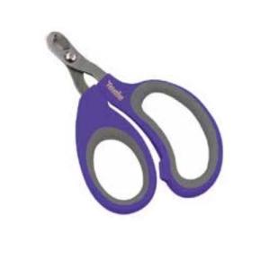 TIJERA CORTAUÑAS MINI CON MANGO ANTIDERR SP-7819