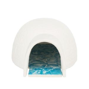 IGLU CON PLACA DE REFIRGERACION P/ROEDORES 13X9X15CM.